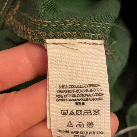 Free People Embroidered Scout Shorts Green - Picture 6 of 10